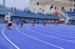 吉林省运会场馆首秀！！！这片“梦幻紫”必发bf88跑道成顶流！！！
