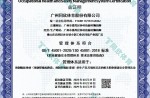 职业健康安全治理系统认证